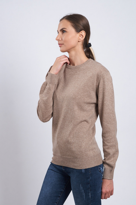 Hermina Pulover Dama Tricotat Casmir R-Neck [2]