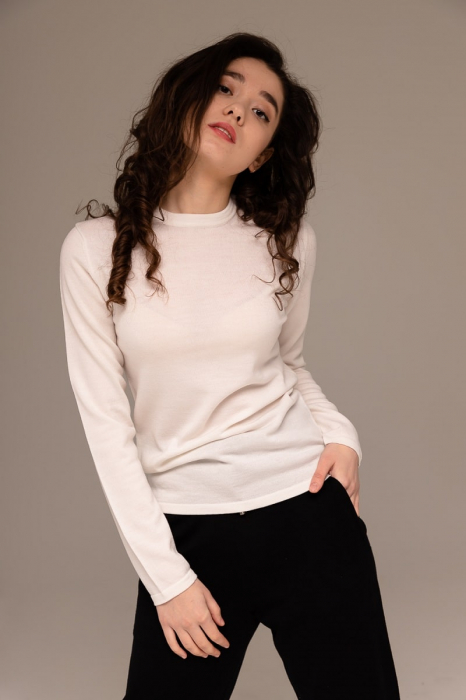 Hermina Pulover Dama Tricotat Lana Merinos 160 [2]
