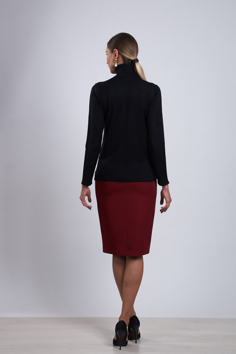 Hermina Maleta Dama Guler Inalt Tricotata Roll ML132 [5]