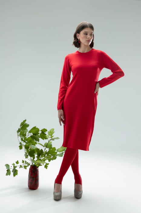 Hermina Rochie Clasica Tricotata Marimi Mari 259MM [4]