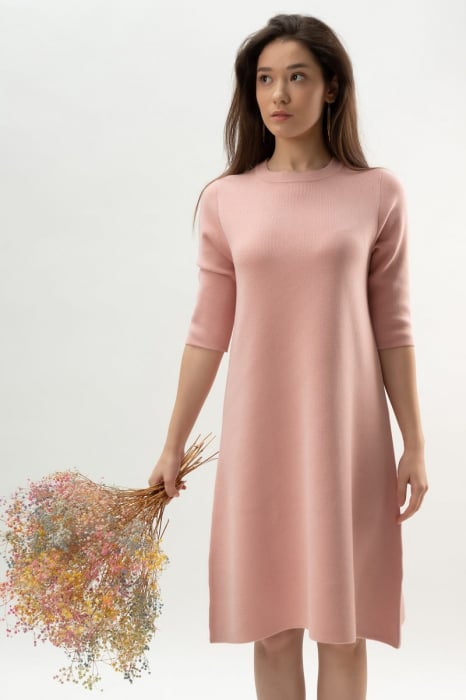 Hermina Rochie Midi Evazata Tricotata 122 [2]