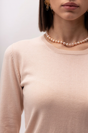 HERMINA COMPLEU TRICOTAT BLUZA DAMA CLASICA SI FUSTA DREAPTA MS153F163 [5]