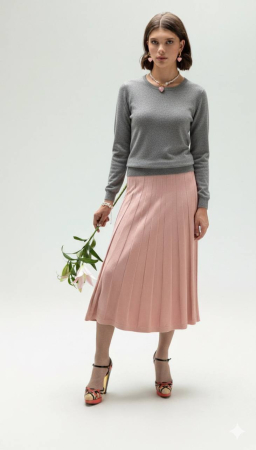 Bluze - Hermina Bluza Dama Clasica Tricotata ML153