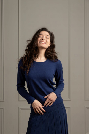 Hermina Bluza Dama Clasica Tricotata ML153 [1]