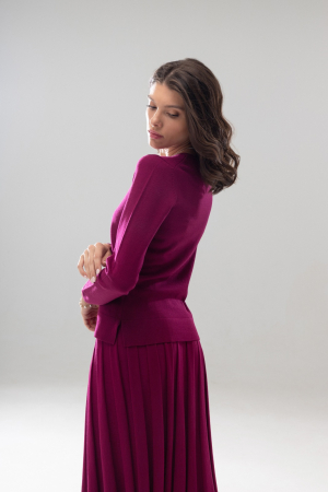 Hermina Bluza Dama Clasica Tricotata ML153 [1]
