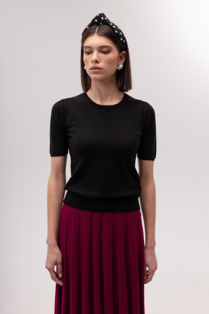 Bluze - Hermina Bluza Dama Clasica Tricotata MS115