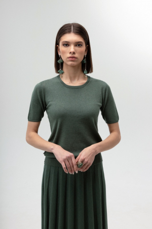 Hermina Bluza Dama Clasica Tricotata MS115 Hermina Bluza Dama Clasica Tricotata MS115