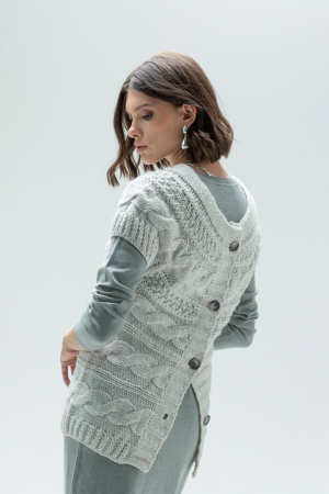 Hermina Cardigan Dama Tricotat Stanuta [1]