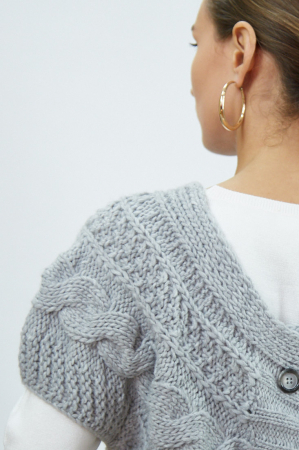 Hermina Cardigan Dama Tricotat Stanuta [3]
