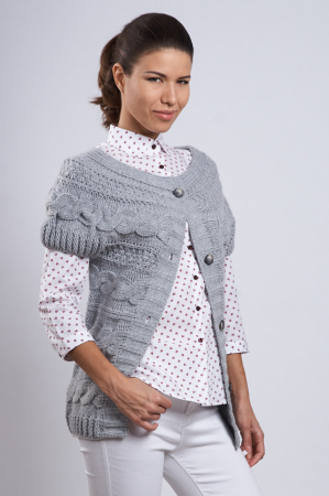 Hermina Cardigan Dama Tricotat Stanuta [5]
