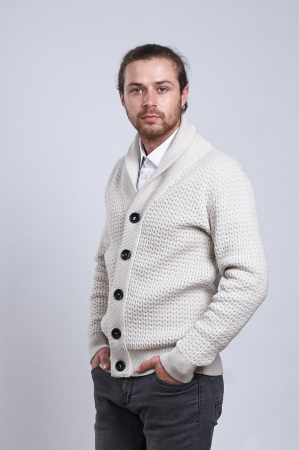 Barbati - Hermina Cardigan Barbati Tricotat Bumbac 202