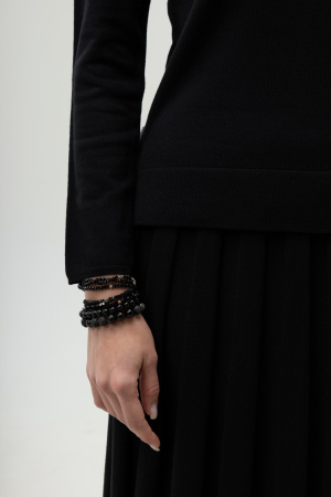 Hermina Maleta Dama Guler Inalt Tricotata Roll ML132 [3]