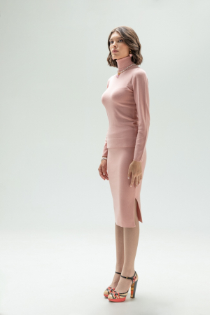 Hermina Maleta Dama Guler Inalt Tricotata Roll ML132 [2]