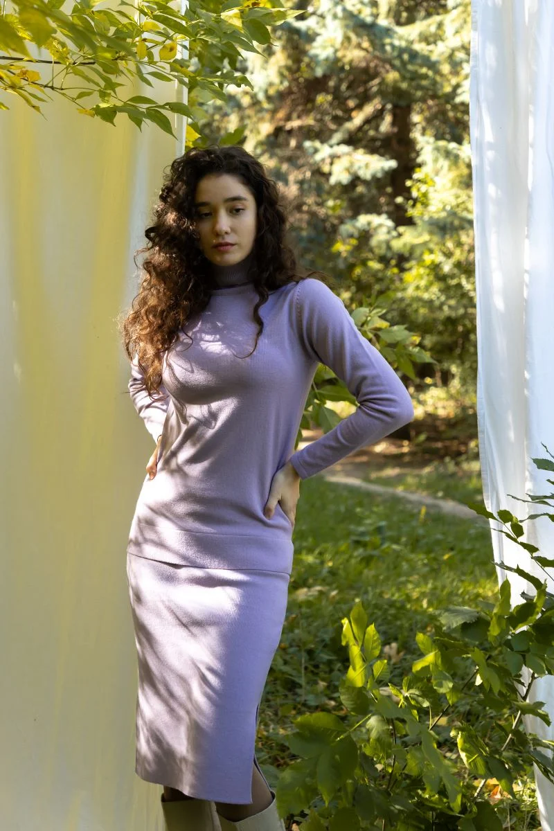 Hermina Maleta Dama Guler Inalt Tricotata Roll ML132 [1]