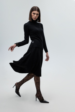 Hermina Maleta Dama Guler Inalt Tricotata Roll ML132 [2]