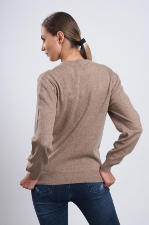 Hermina Pulover Dama Tricotat Casmir R-Neck [2]
