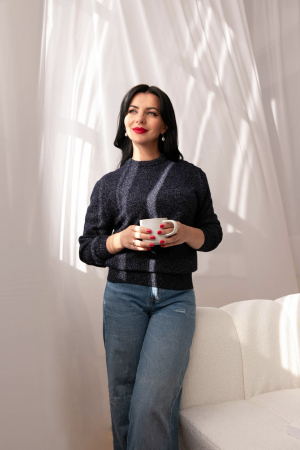 Pulovere - Hermina Pulover Lana Merinos Dama Clasic 7H0