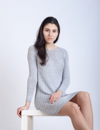 Hermina Rochie Mini Tricotata Bumbac 108G [3]