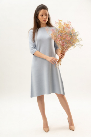 Hermina Rochie Midi Evazata Tricotata 122 [0]
