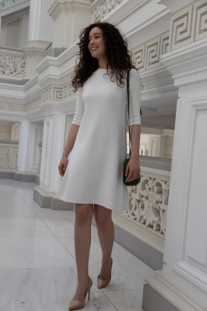 Noutati - Hermina Rochie Midi Evazata Tricotata 122