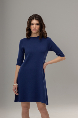 Hermina Rochie Midi Evazata Tricotata 122 [0]