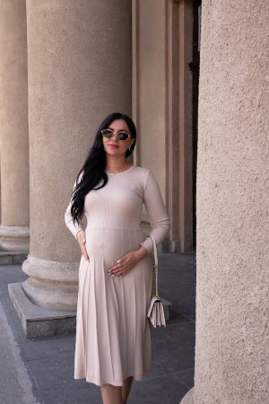 Noutati - Hermina Rochie Tricotata Liudmila Storojuc LS421