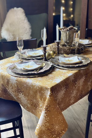 Mallena Home Set Auriu 6 persoane [1]