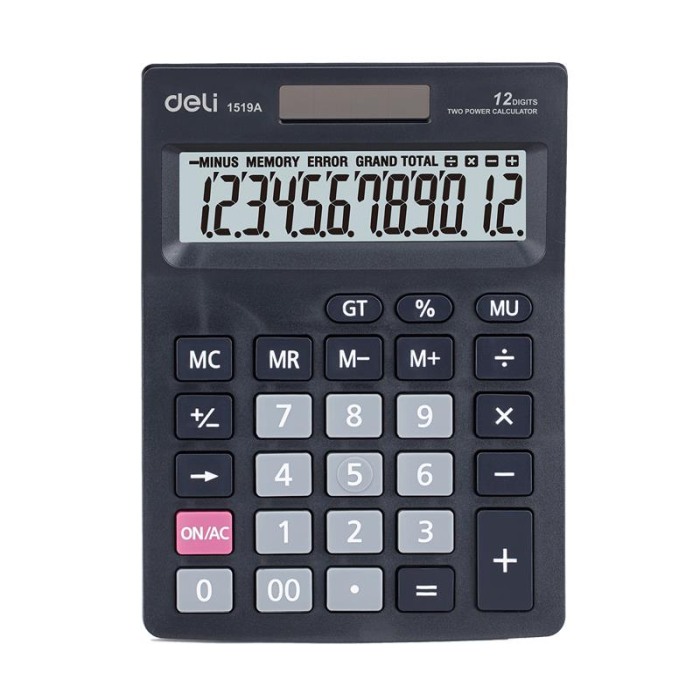 Calculator Birou Deli 1519A, 12 dig [2]