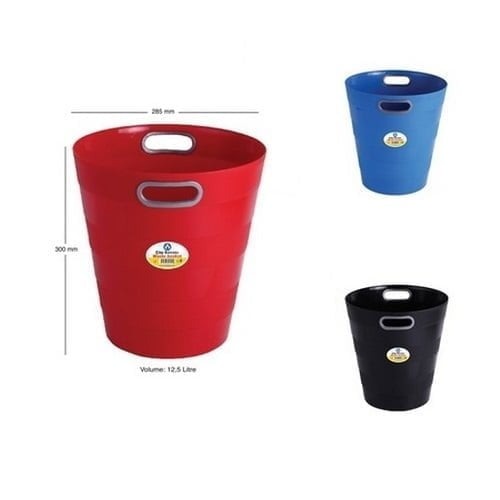 Cos Birou Plastic cu Manere 12,5L [2]