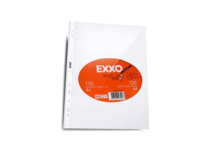 Folie Protectie A4 Cristal 100buc/set Exxo [1]