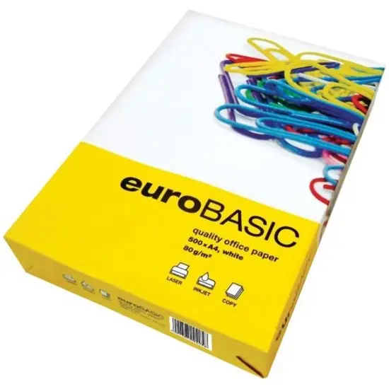 Hartie Copiator Eurobasic A4, 80g/mp, 500coli/top [2]