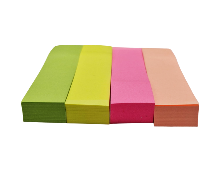 Notes Autoadeziv 20x50 mm, Neon 4×100 file [2]