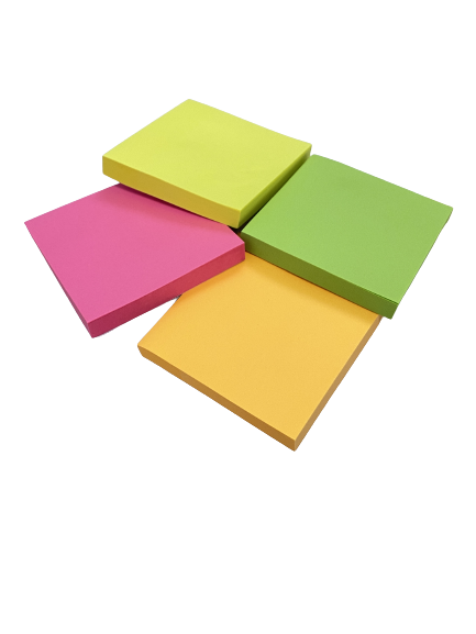 Notes Autoadeziv 75×75 MM Neon - Galben [2]