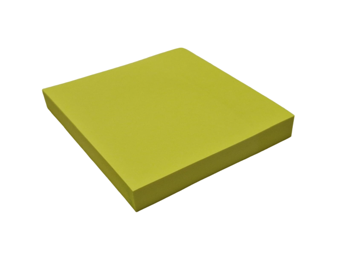 Notes Autoadeziv 75×75 MM Neon - Galben [6]
