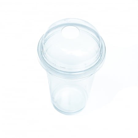 Pahare cu Capac Bombat 500ml, 100buc/set [2]