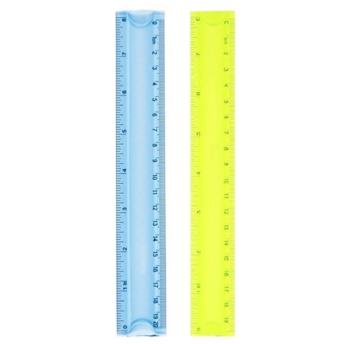 Rigla din Plastic Color 20 cm EHER [2]