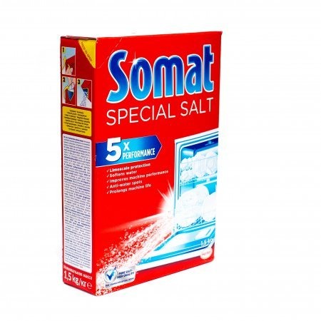 Sare Dedurizanta pentru Masina de Spalat Vase Somat 1,5Kg [2]
