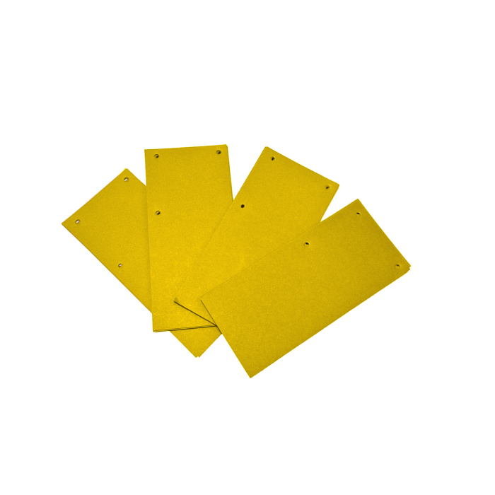 Separator Biblioraft A5, 100 file/set, Eher - Albastru [5]