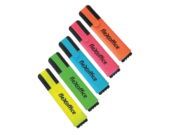 Textmarker Flexoffice FO-HL02 - Albastru [2]