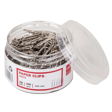 Agrafe Birou 29 mm Deli, Cutie Plastic 200 buc/cutie [0]