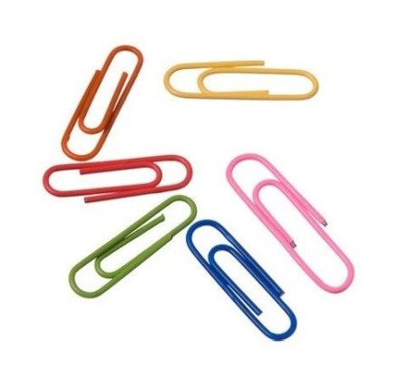 Agrafe Birou Color 29 mm Deli, Cutie Plastic 100 buc/cutie [1]