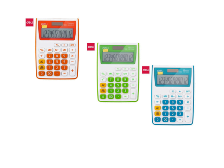 Calculatoare de Birou, Tehnica de Birou - Calculator Birou Deli 1238 12Dig - Albastru