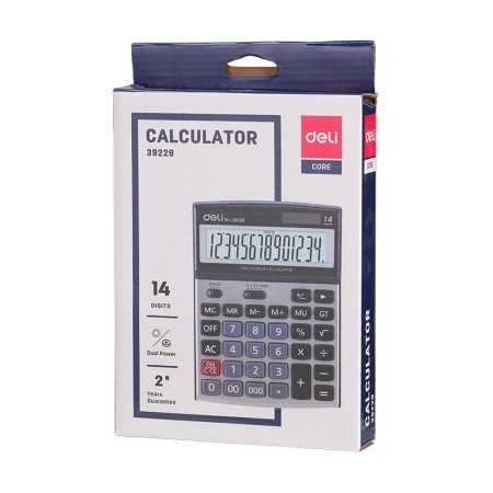 Calculatoare de Birou, Tehnica de Birou - Calculator Birou Metal Deli, 14Dig