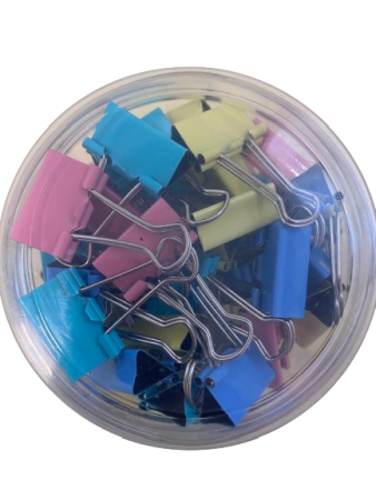 Clips Hartie Color 32mm, 24buc/cutie [3]