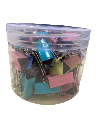 Clips Hartie Color 32mm, 24buc/cutie [4]