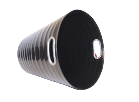Cos Birou Plastic cu Manere 12,5L [2]