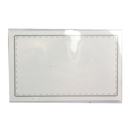 Ecuson Orizontal cu Clema Metalică si Ac 90x57mm [1]