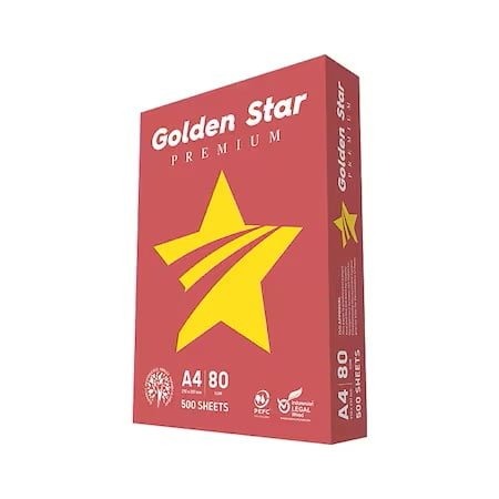 Hartie copiator - Hartie Copiator A4, Golden Star Premium 80g/mp, 500coli/top