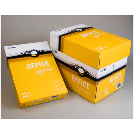 Hartie Copiator A4 Office, 80g/mp, 500coli/top - pentru printarea documentelor de la birou sau acasa. compatibila cu imprimante laser si inkjet [1]