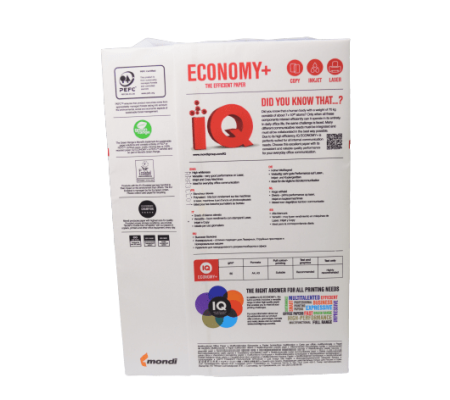 Hartie Copiator A4 IQ Economy 80g/mp, 500coli/top [2]